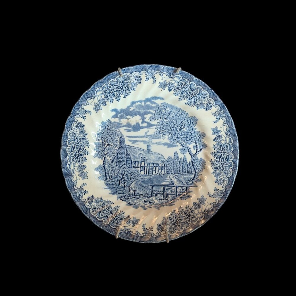 Blue plate